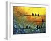 Birds of a Feather-Megan Aroon Duncanson-Framed Premium Giclee Print