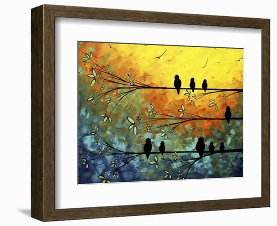 Birds of a Feather-Megan Aroon Duncanson-Framed Giclee Print