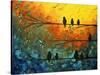 Birds Of A Feather-Megan Aroon Duncanson-Stretched Canvas
