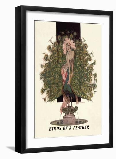 Birds of a Feather-null-Framed Art Print