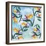 Birds of Paradise Pattern-Bee Sturgis-Framed Art Print