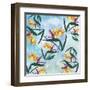 Birds of Paradise Pattern-Bee Sturgis-Framed Art Print