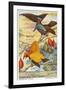 Birds of Paradise-null-Framed Art Print