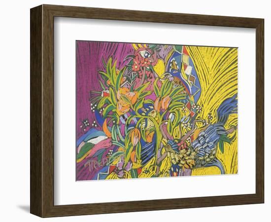 Birds of Paradise-Frances Treanor-Framed Giclee Print