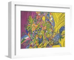 Birds of Paradise-Frances Treanor-Framed Giclee Print