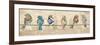 Birds on a Wire Mate-Piper Ballantyne-Framed Premium Giclee Print