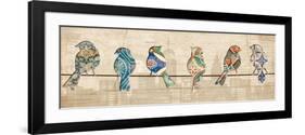 Birds on a Wire Mate-Piper Ballantyne-Framed Premium Giclee Print