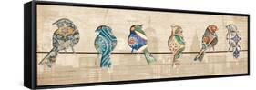 Birds on a Wire Mate-Piper Ballantyne-Framed Stretched Canvas