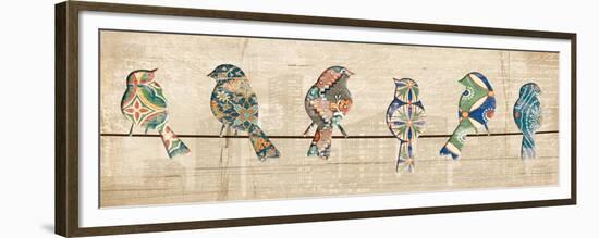 Birds on a Wire-Piper Ballantyne-Framed Premium Giclee Print