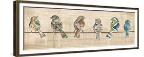 Birds on a Wire-Piper Ballantyne-Framed Premium Giclee Print