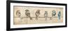 Birds on a Wire-Piper Ballantyne-Framed Premium Giclee Print