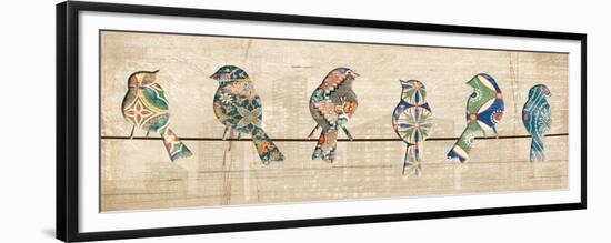 Birds on a Wire-Piper Ballantyne-Framed Premium Giclee Print