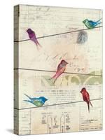 Birds on a Wire-Courtney Prahl-Stretched Canvas