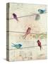 Birds on a Wire-Courtney Prahl-Stretched Canvas