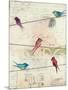 Birds on a Wire-Courtney Prahl-Mounted Art Print