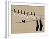 Birds on a Wire-Pela Design-Framed Art Print