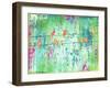 Birds on a Wire-Jennifer McCully-Framed Giclee Print