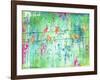 Birds on a Wire-Jennifer McCully-Framed Giclee Print