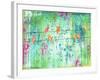 Birds on a Wire-Jennifer McCully-Framed Giclee Print