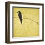 Birds On Branch-Jace Grey-Framed Art Print