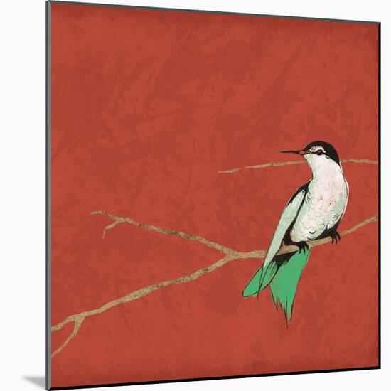 Birds On Branch-Jace Grey-Mounted Art Print