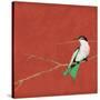 Birds On Branch-Jace Grey-Stretched Canvas