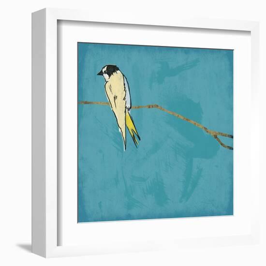 Birds On Branch-Jace Grey-Framed Art Print