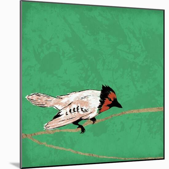 Birds On Branch-Jace Grey-Mounted Art Print