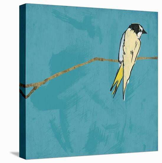 Birds On Branch-Jace Grey-Stretched Canvas