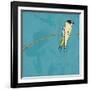 Birds On Branch-Jace Grey-Framed Art Print