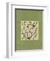 Birds on Branches Vignette-Bee Sturgis-Framed Art Print