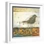 Birds on Damask II-Patricia Pinto-Framed Art Print