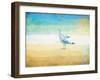 Birds On The Beach-Jace Grey-Framed Art Print