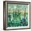 Birds on the Common, 2021 (acrylics on canvas)-Lisa Graa Jensen-Framed Giclee Print