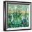 Birds on the Common, 2021 (acrylics on canvas)-Lisa Graa Jensen-Framed Giclee Print