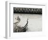 Birds on tiled roof in Xidi, China-Yang Liu-Framed Photographic Print