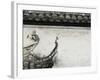 Birds on tiled roof in Xidi, China-Yang Liu-Framed Photographic Print