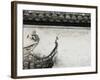 Birds on tiled roof in Xidi, China-Yang Liu-Framed Photographic Print