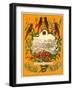 Birds Perched around Factory Scene-null-Framed Art Print