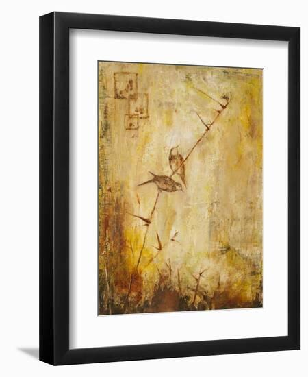 Birds Together-Carol Black-Framed Art Print