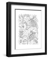 Birds1-Neeti Goswami-Framed Art Print