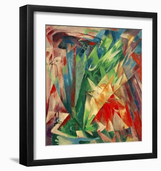 Birds-Franz Marc-Framed Giclee Print