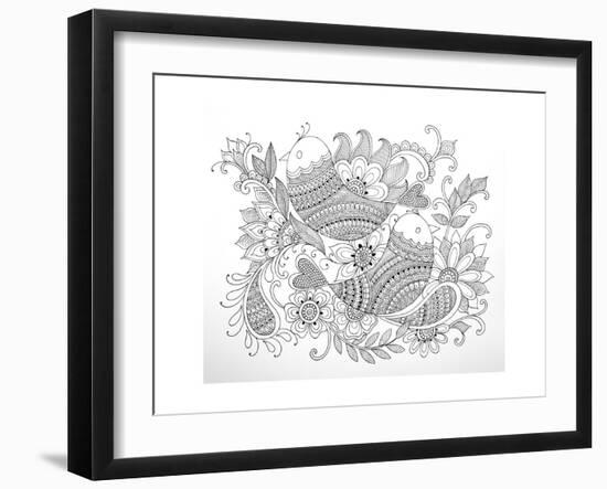 Birds-Neeti Goswami-Framed Art Print