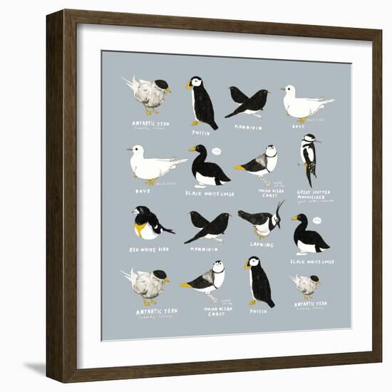 Birds-Hanna Melin-Framed Giclee Print