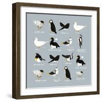 Birds-Hanna Melin-Framed Giclee Print