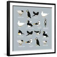 Birds-Hanna Melin-Framed Giclee Print