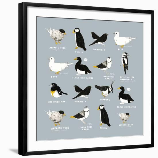 Birds-Hanna Melin-Framed Giclee Print