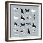 Birds-Hanna Melin-Framed Giclee Print