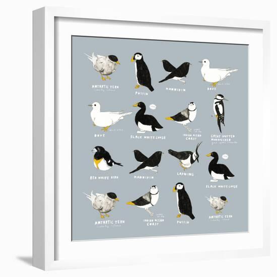 Birds-Hanna Melin-Framed Giclee Print