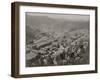 Birdseye View Deadwood, South Dakota, In The Black Hills-null-Framed Art Print